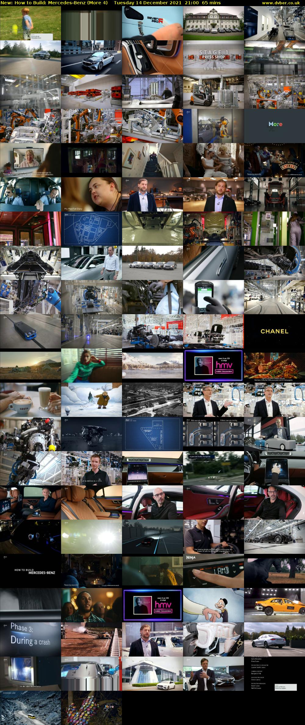 How to Build: Mercedes-Benz (More 4) Tuesday 14 December 2021 21:00 - 22:05