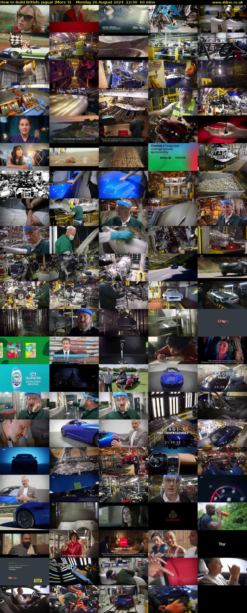 How to Build British: Jaguar (More 4) Monday 26 August 2024 22:00 - 23:00