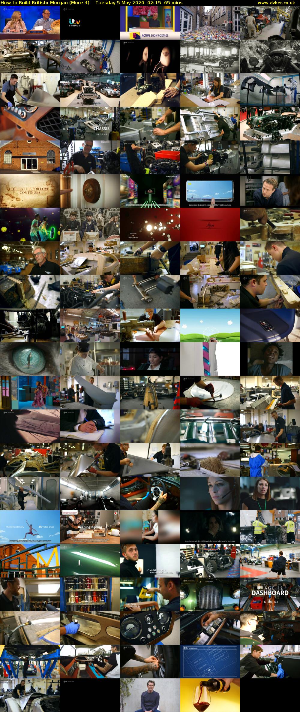 How to Build British: Morgan (More 4) Tuesday 5 May 2020 02:15 - 03:20