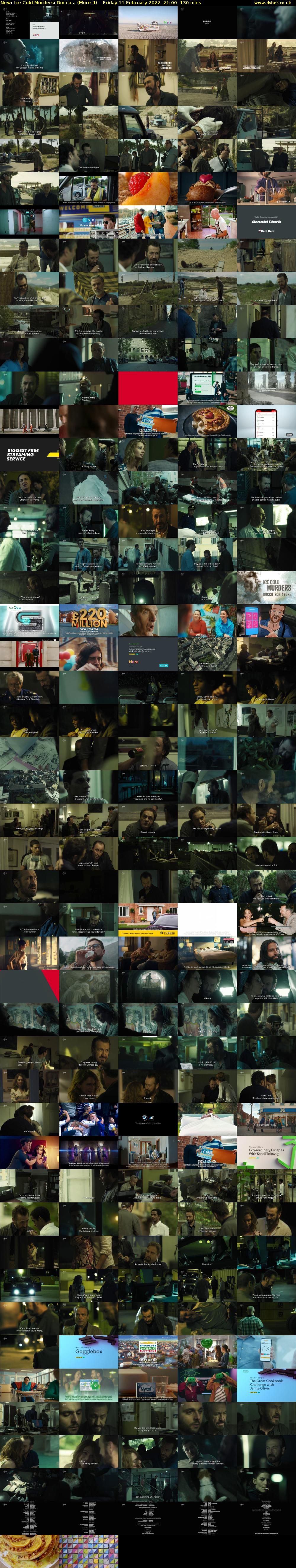 Ice Cold Murders: Rocco... (More 4) Friday 11 February 2022 21:00 - 23:10