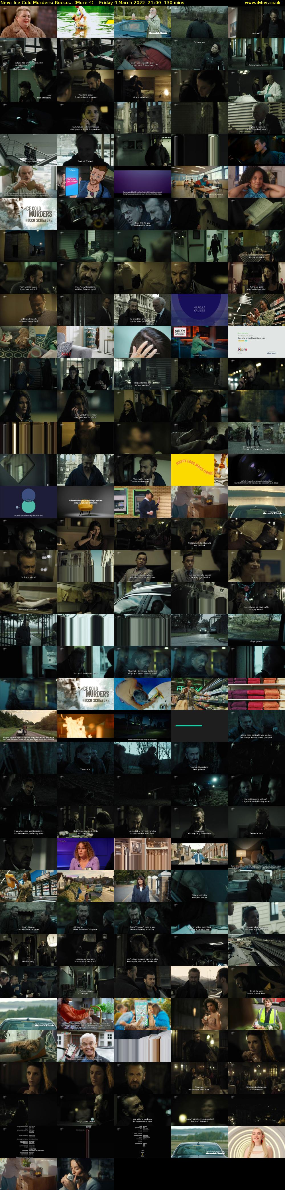 Ice Cold Murders: Rocco... (More 4) Friday 4 March 2022 21:00 - 23:10