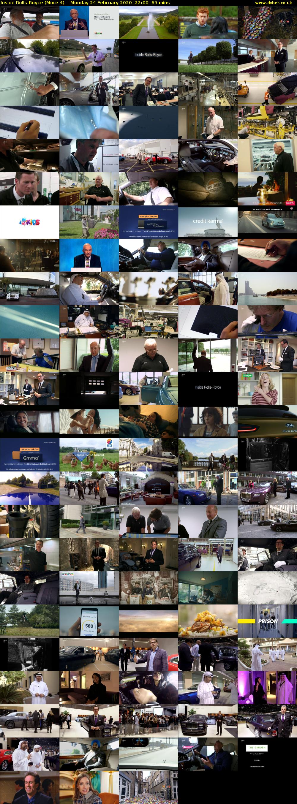 Inside Rolls-Royce (More 4) Monday 24 February 2020 22:00 - 23:05