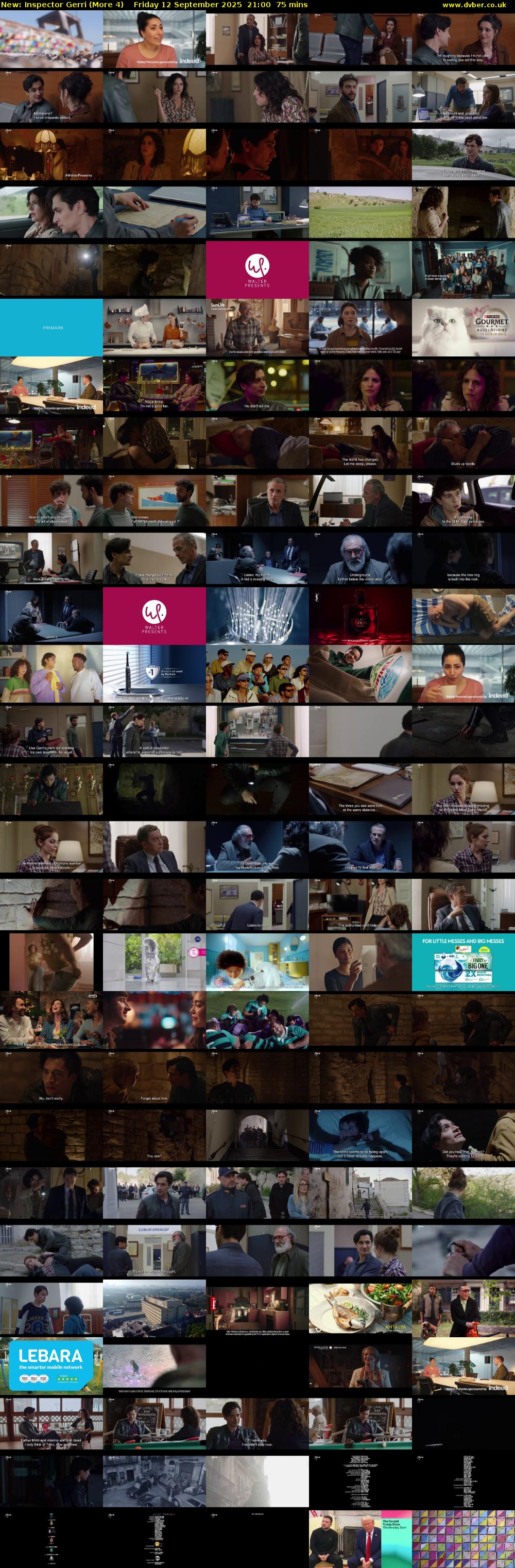 Inspector Gerri (More 4) Friday 12 September 2025 21:00 - 22:15