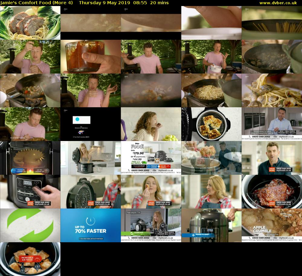 Jamie's Comfort Food (More 4) Thursday 9 May 2019 08:55 - 09:15