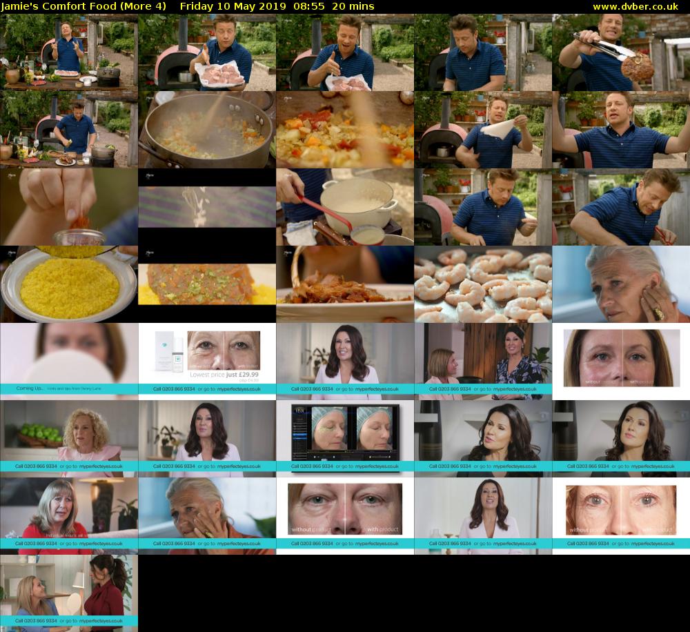 Jamie's Comfort Food (More 4) Friday 10 May 2019 08:55 - 09:15
