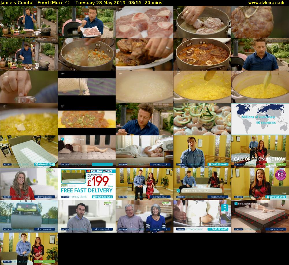 Jamie's Comfort Food (More 4) Tuesday 28 May 2019 08:55 - 09:15