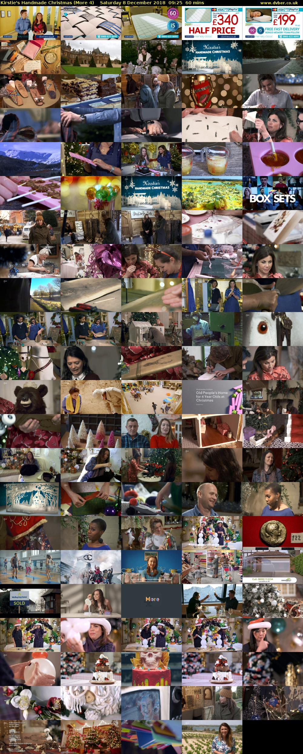 Kirstie's Handmade Christmas (More 4) Saturday 8 December 2018 09:25 - 10:25
