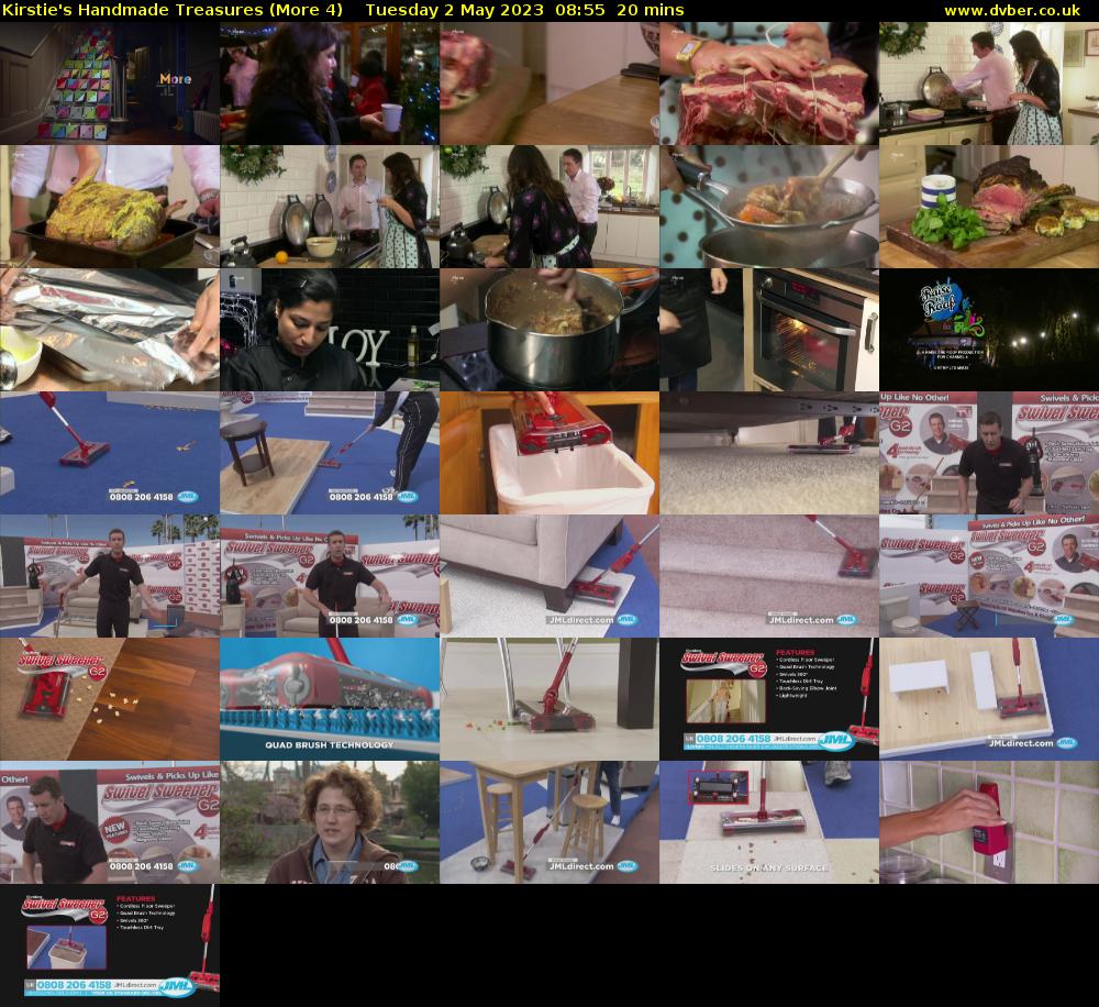 Kirstie's Handmade Treasures (More 4) Tuesday 2 May 2023 08:55 - 09:15