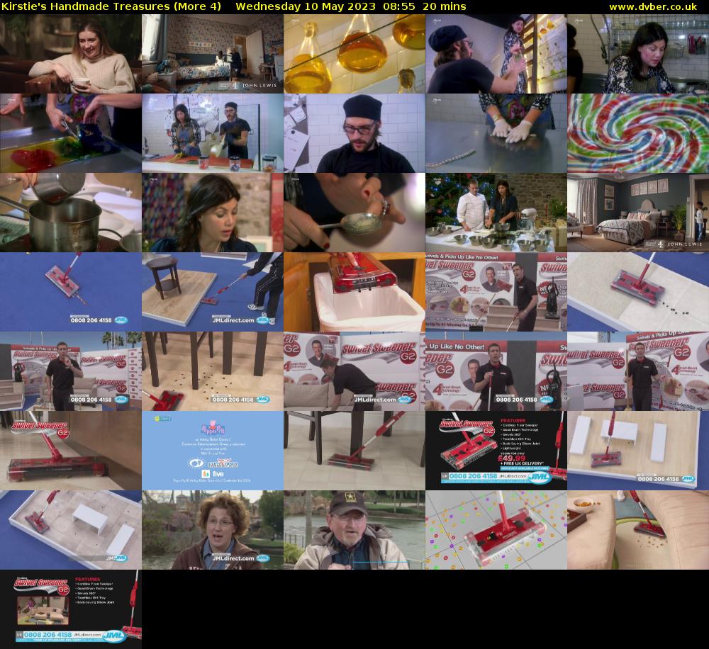 Kirstie's Handmade Treasures (More 4) Wednesday 10 May 2023 08:55 - 09:15