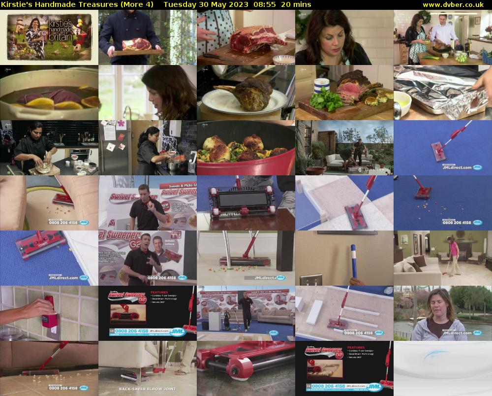 Kirstie's Handmade Treasures (More 4) Tuesday 30 May 2023 08:55 - 09:15