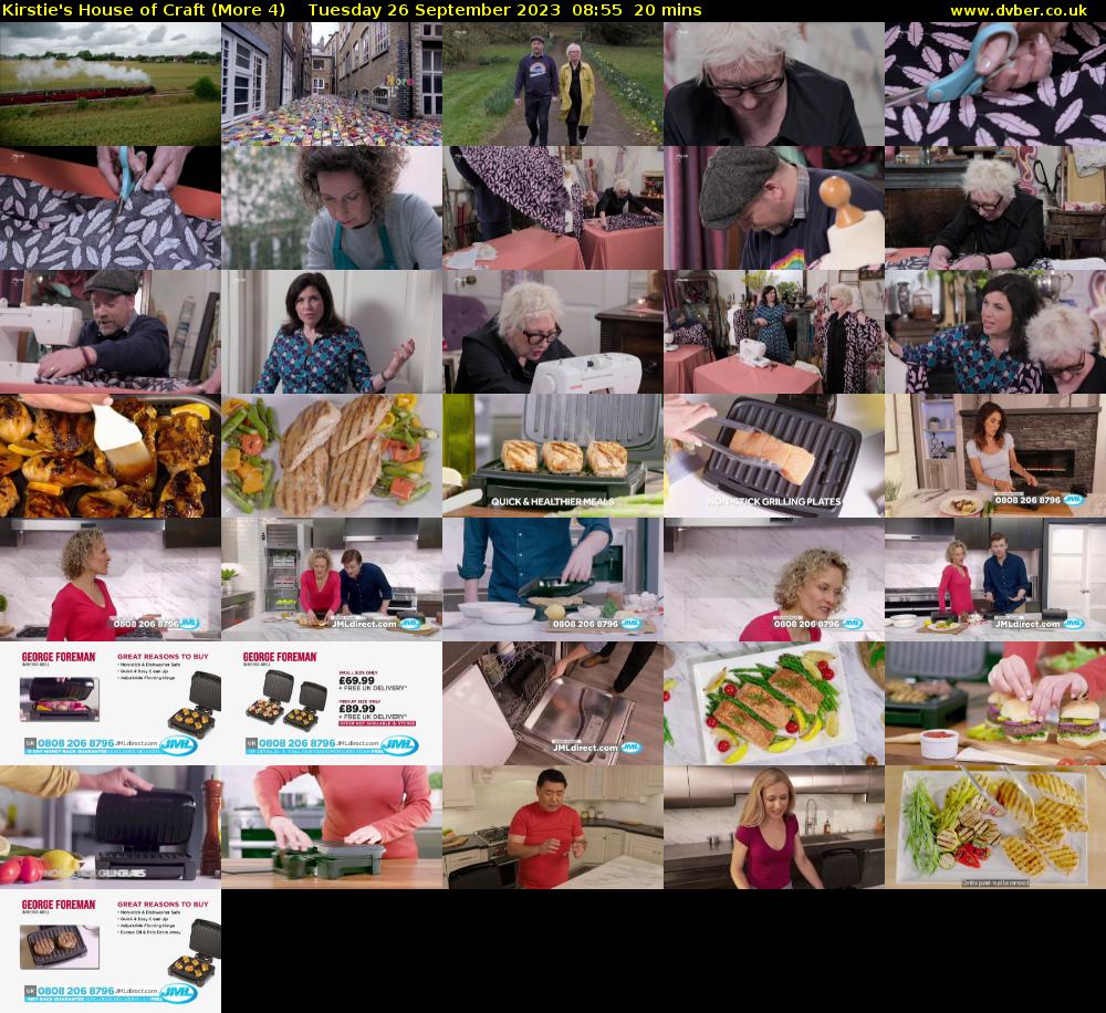 Kirstie's House of Craft (More 4) Tuesday 26 September 2023 08:55 - 09:15