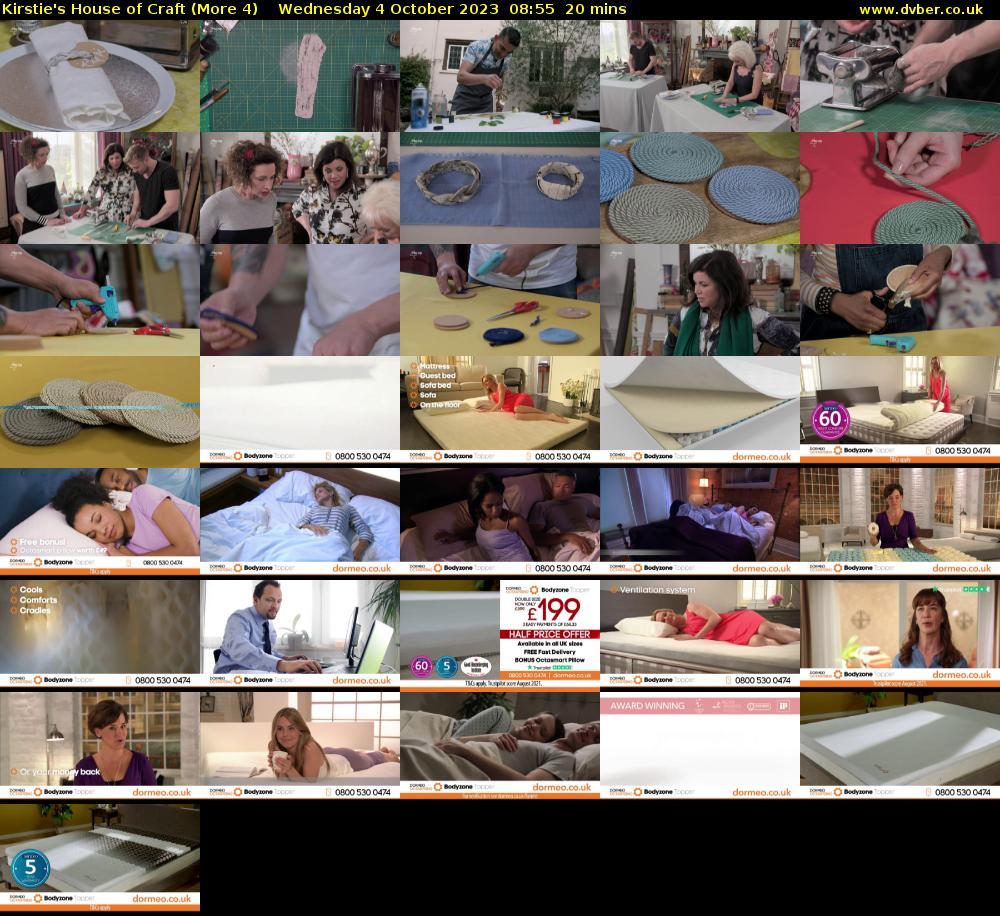 Kirstie's House of Craft (More 4) Wednesday 4 October 2023 08:55 - 09:15
