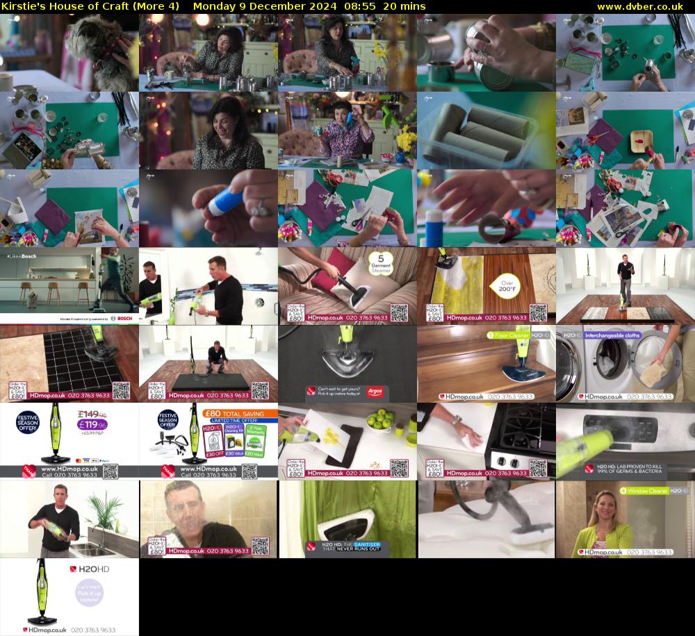 Kirstie's House of Craft (More 4) Monday 9 December 2024 08:55 - 09:15