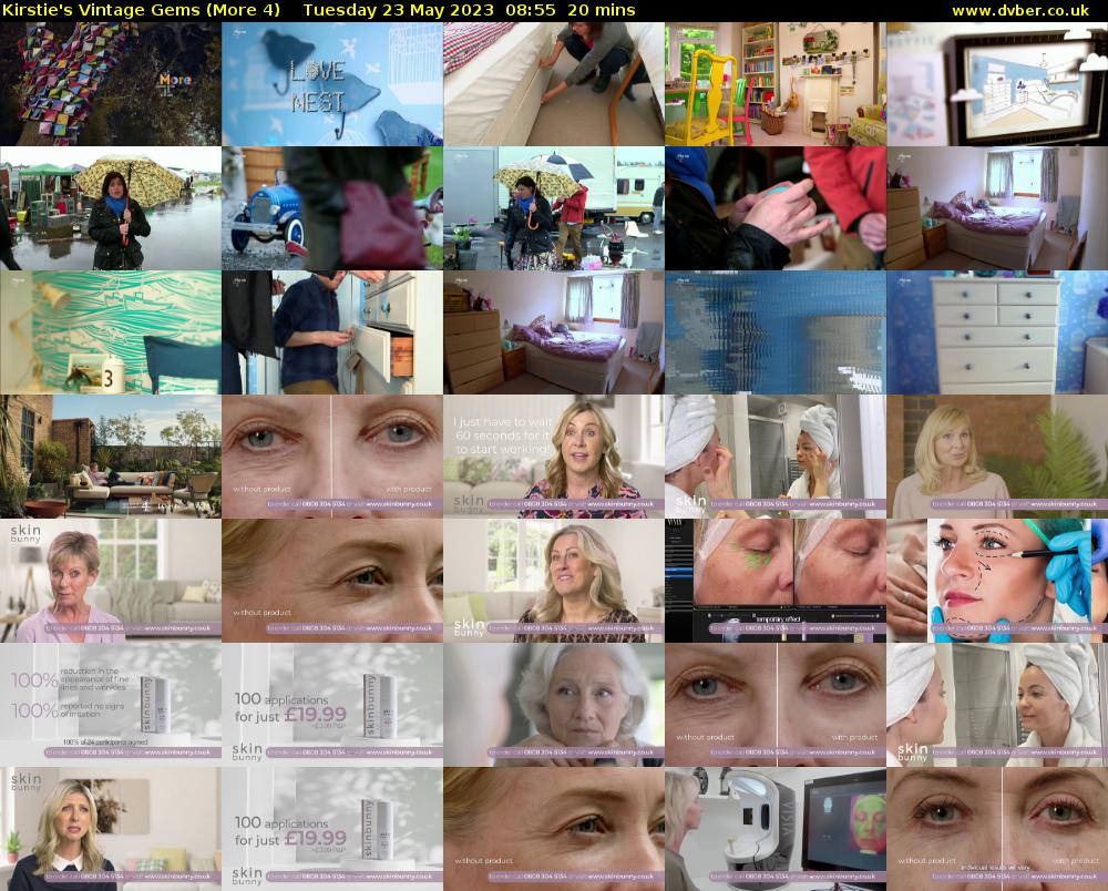 Kirstie's Vintage Gems (More 4) Tuesday 23 May 2023 08:55 - 09:15