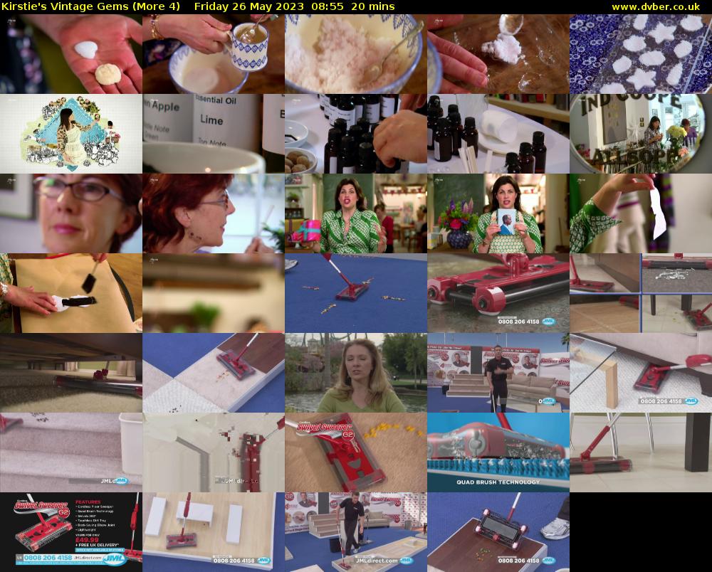 Kirstie's Vintage Gems (More 4) Friday 26 May 2023 08:55 - 09:15