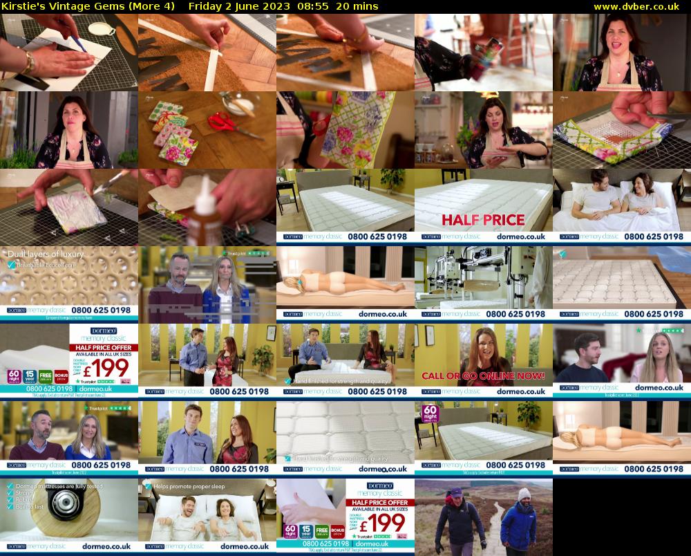Kirstie's Vintage Gems (More 4) Friday 2 June 2023 08:55 - 09:15