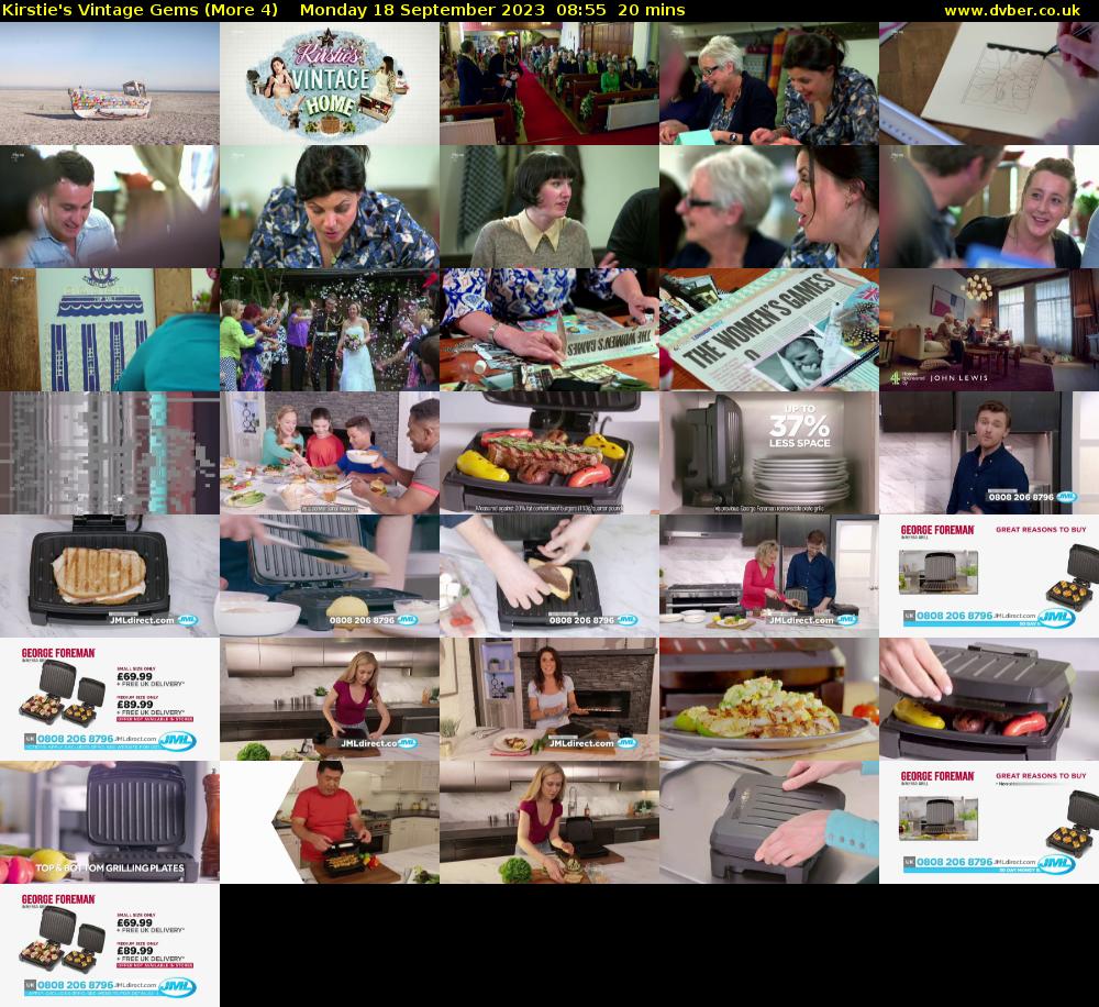 Kirstie's Vintage Gems (More 4) Monday 18 September 2023 08:55 - 09:15