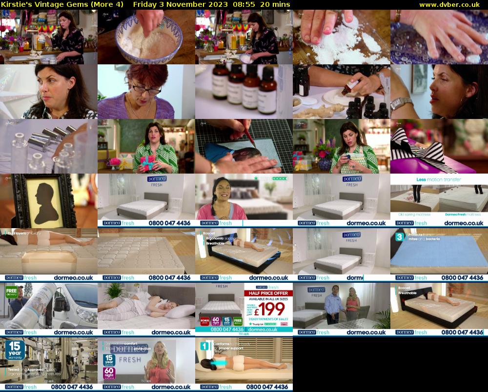 Kirstie's Vintage Gems (More 4) Friday 3 November 2023 08:55 - 09:15