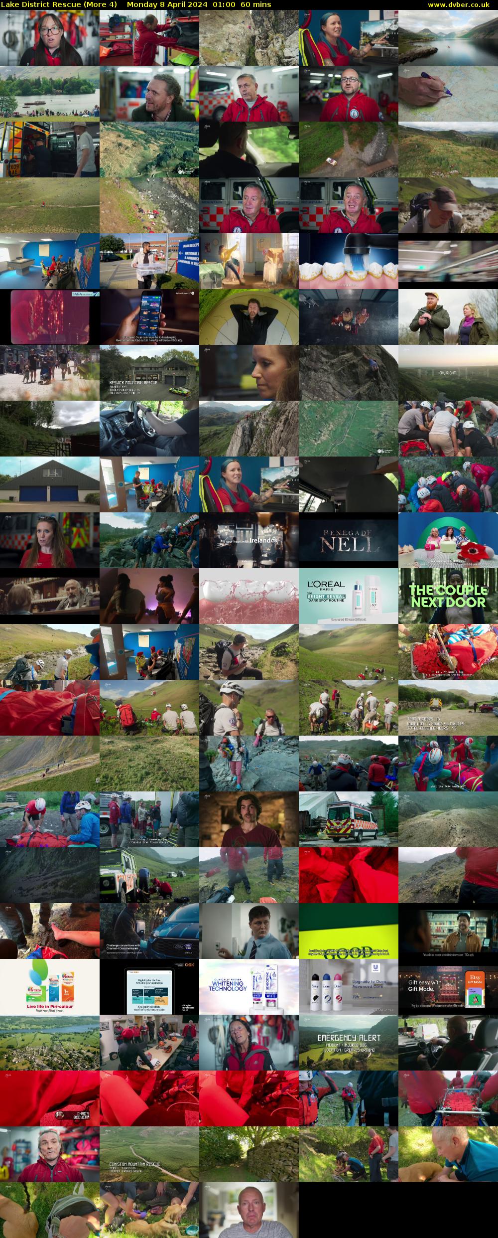 Lake District Rescue (More 4) Monday 8 April 2024 01:00 - 02:00