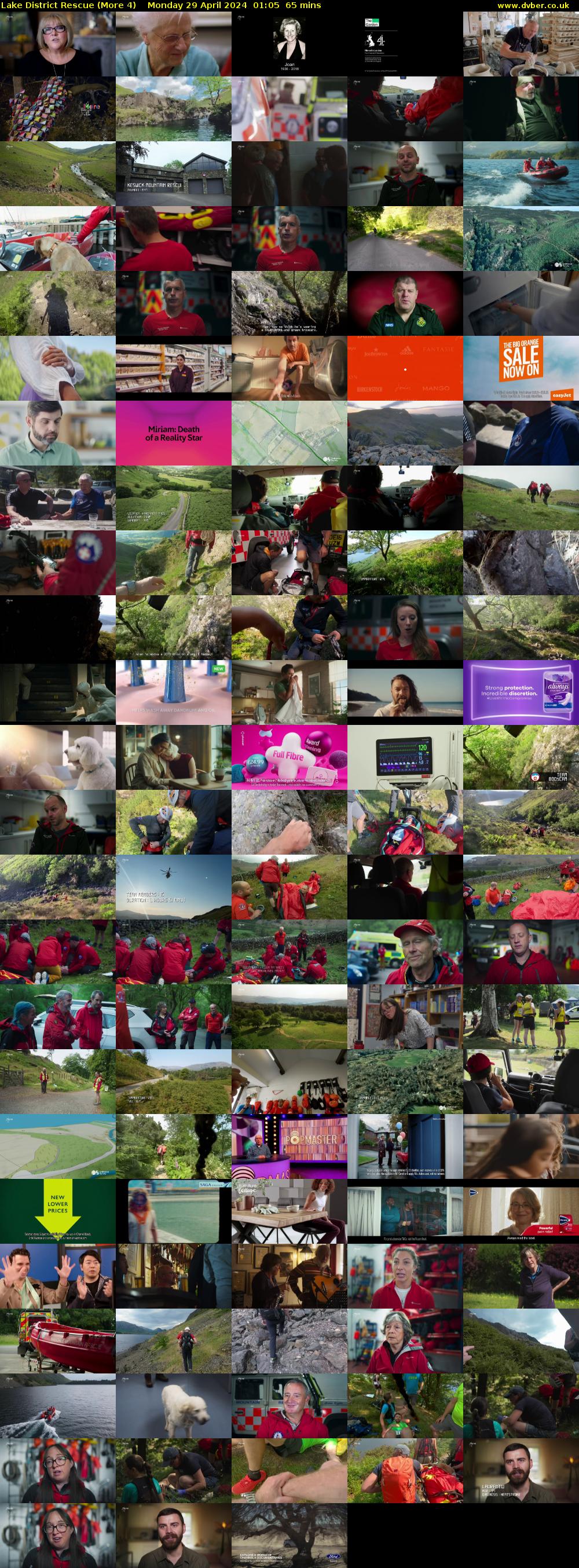 Lake District Rescue (More 4) Monday 29 April 2024 01:05 - 02:10