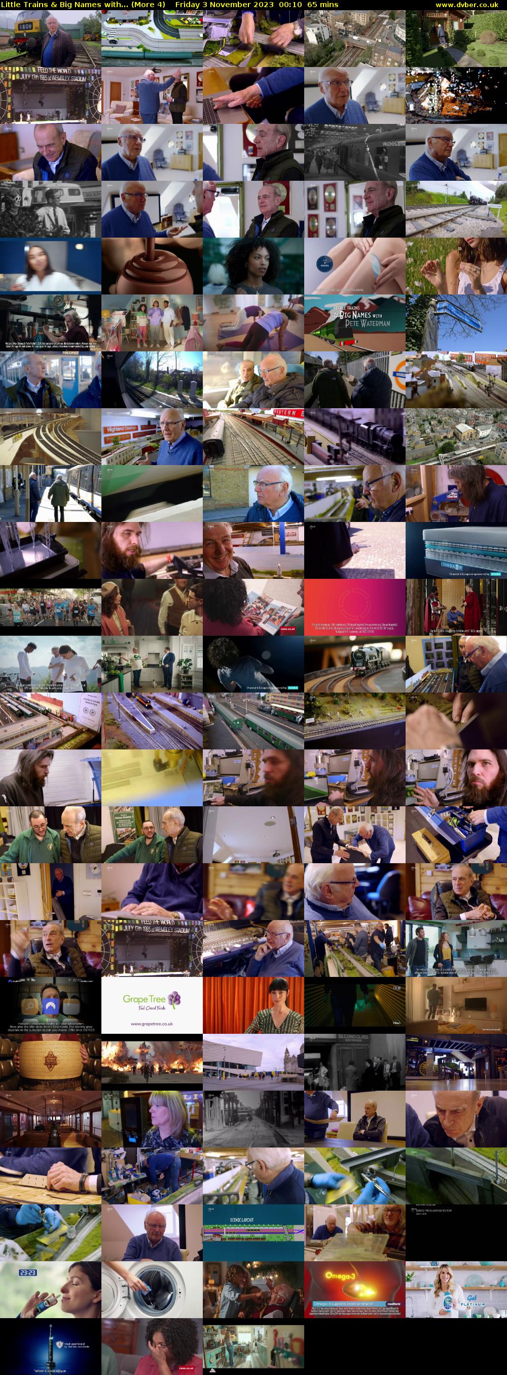 Little Trains & Big Names with... (More 4) Friday 3 November 2023 00:10 - 01:15