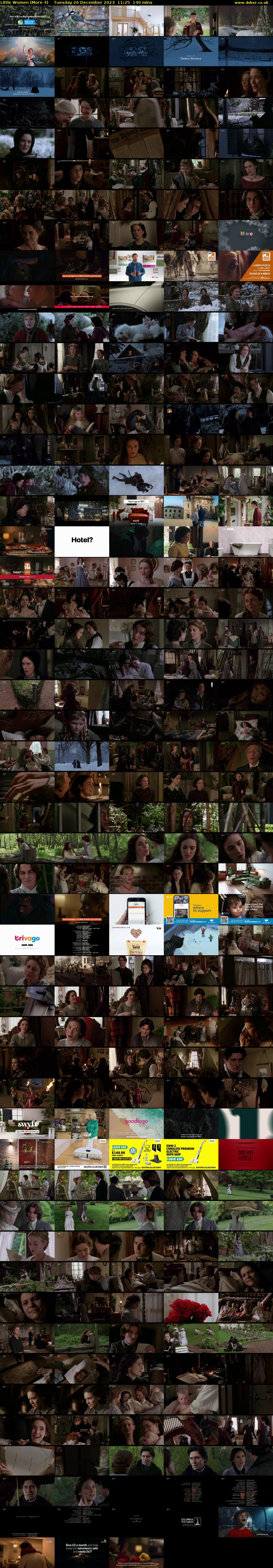 Little Women (More 4) Tuesday 26 December 2023 11:25 - 13:45