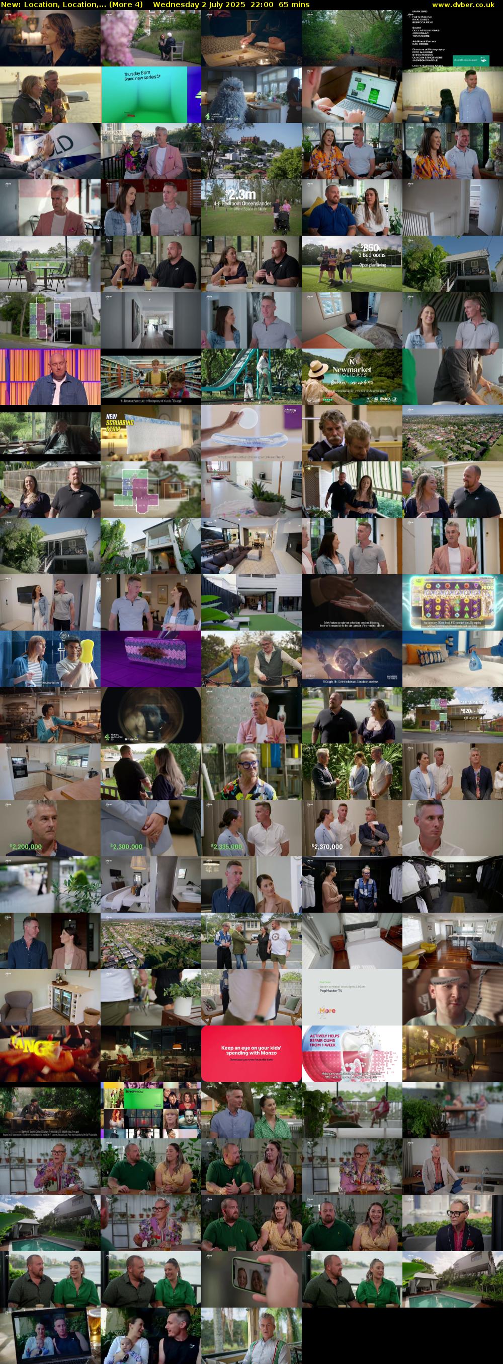 Location, Location,... (More 4) Wednesday 2 July 2025 22:00 - 23:05