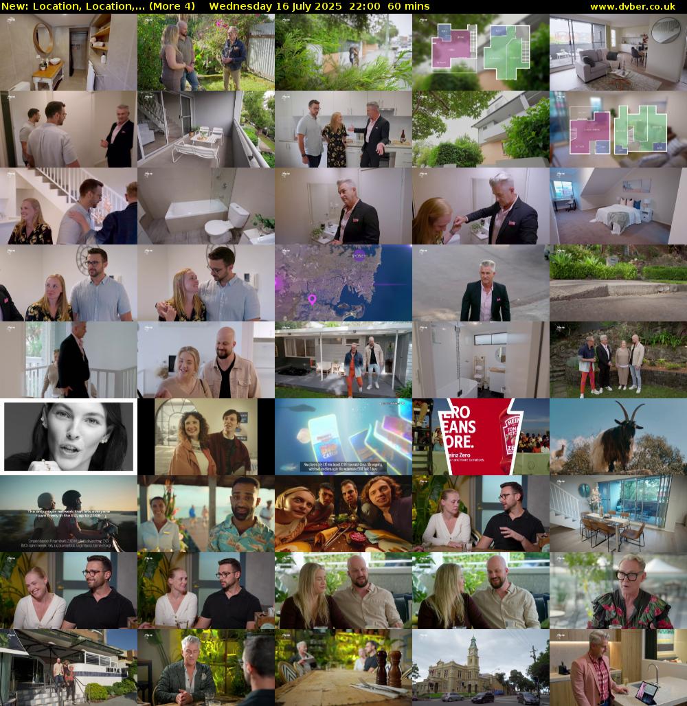 Location, Location,... (More 4) Wednesday 16 July 2025 22:00 - 23:00