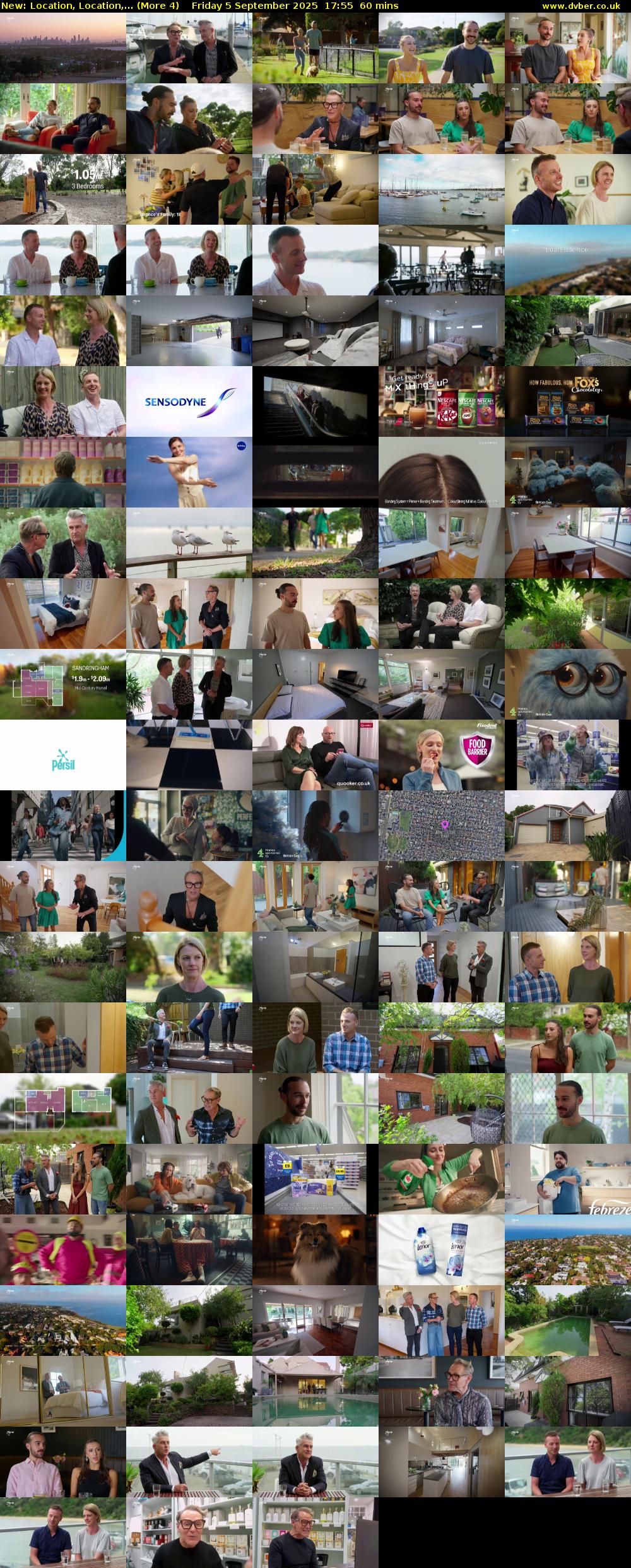 Location, Location,... (More 4) Friday 5 September 2025 17:55 - 18:55