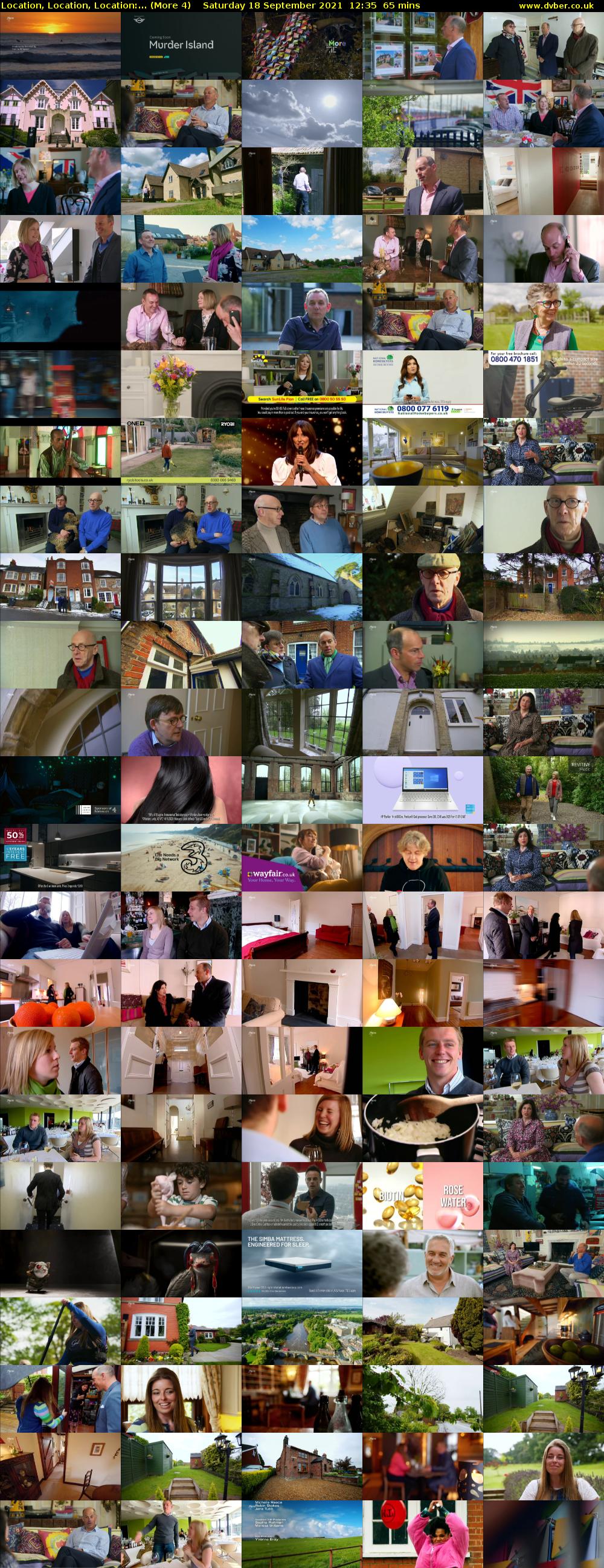 Location, Location, Location:... (More 4) Saturday 18 September 2021 12:35 - 13:40