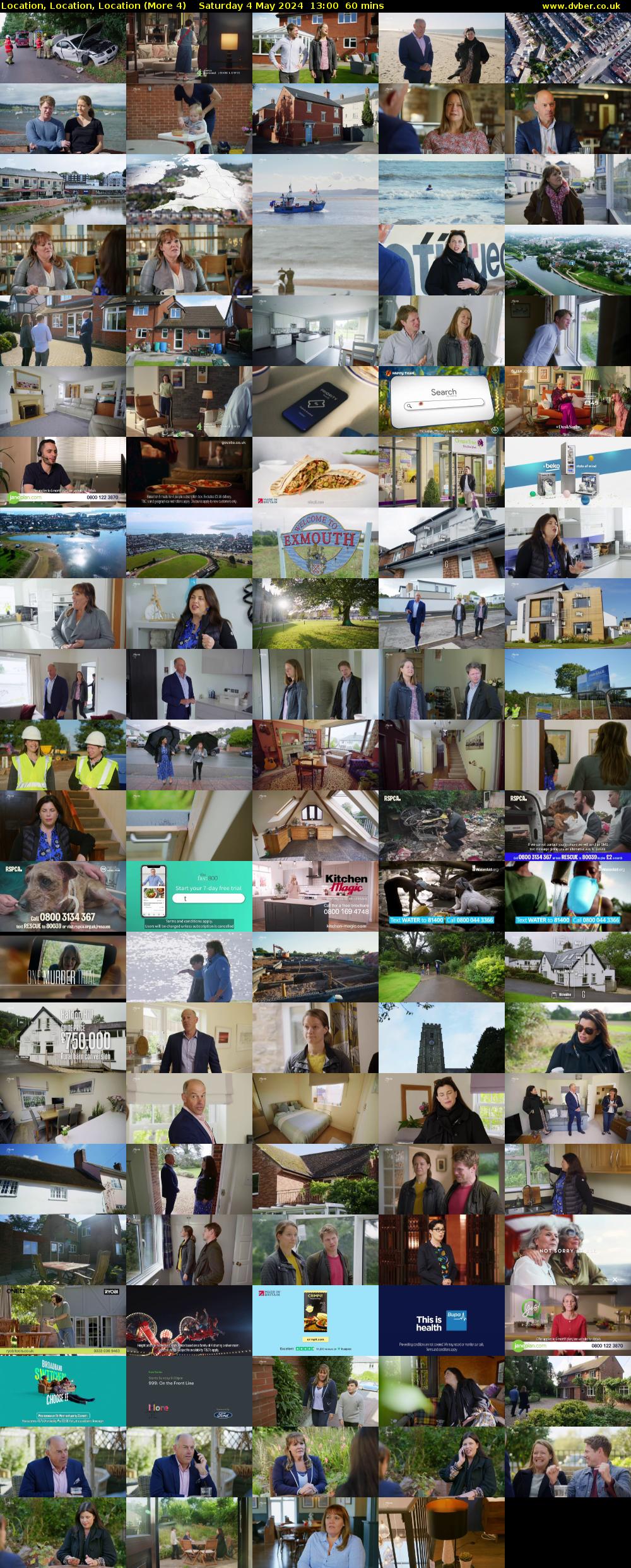 Location, Location, Location (More 4) Saturday 4 May 2024 13:00 - 14:00