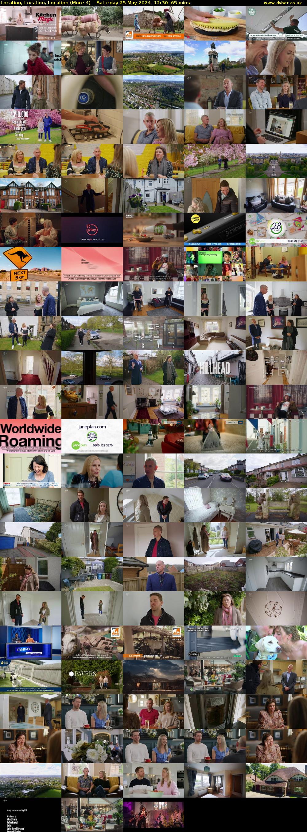 Location, Location, Location (More 4) Saturday 25 May 2024 12:30 - 13:35