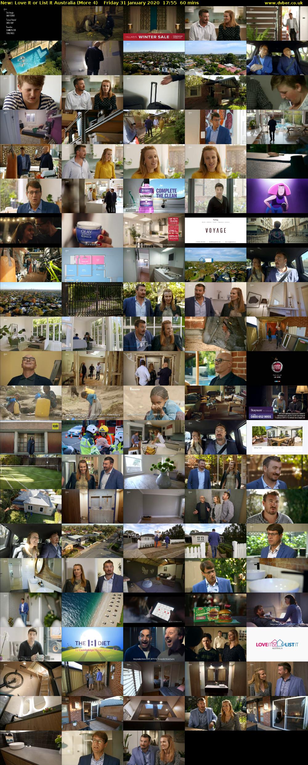 Love It or List It Australia (More 4) Friday 31 January 2020 17:55 - 18:55