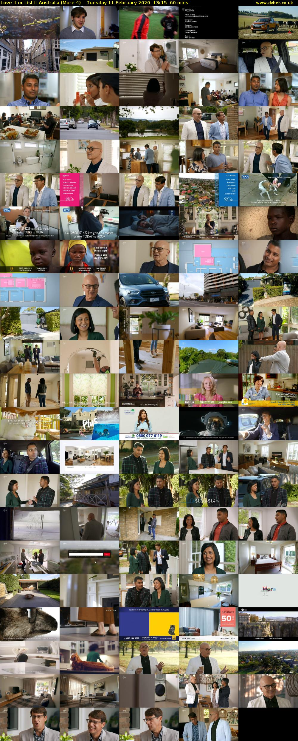 Love It or List It Australia (More 4) Tuesday 11 February 2020 13:15 - 14:15