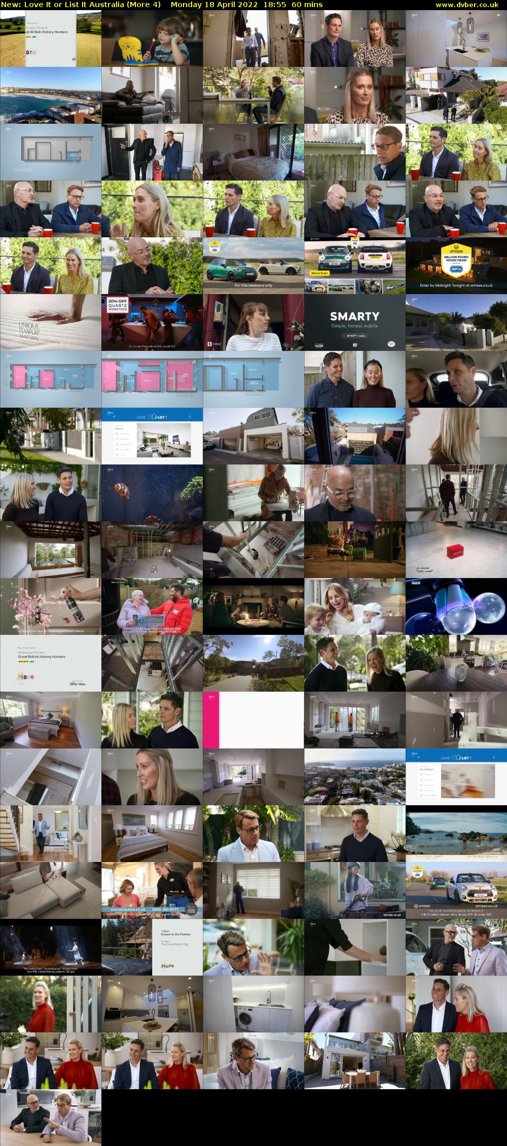 Love It or List It Australia (More 4) Monday 18 April 2022 18:55 - 19:55