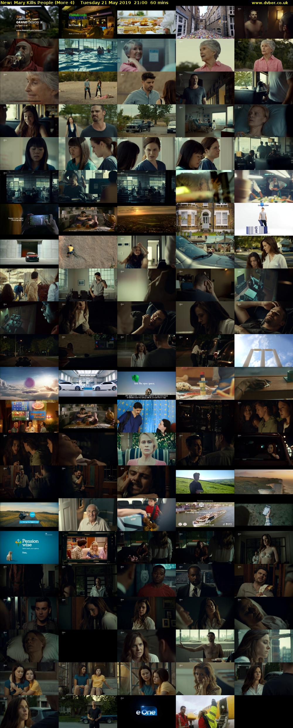 Mary Kills People (More 4) Tuesday 21 May 2019 21:00 - 22:00