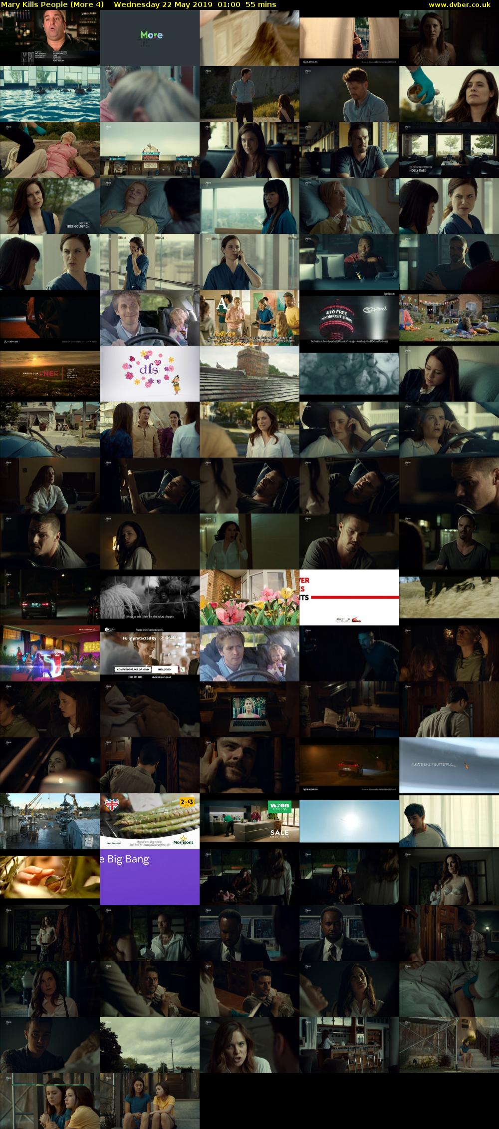 Mary Kills People (More 4) Wednesday 22 May 2019 01:00 - 01:55