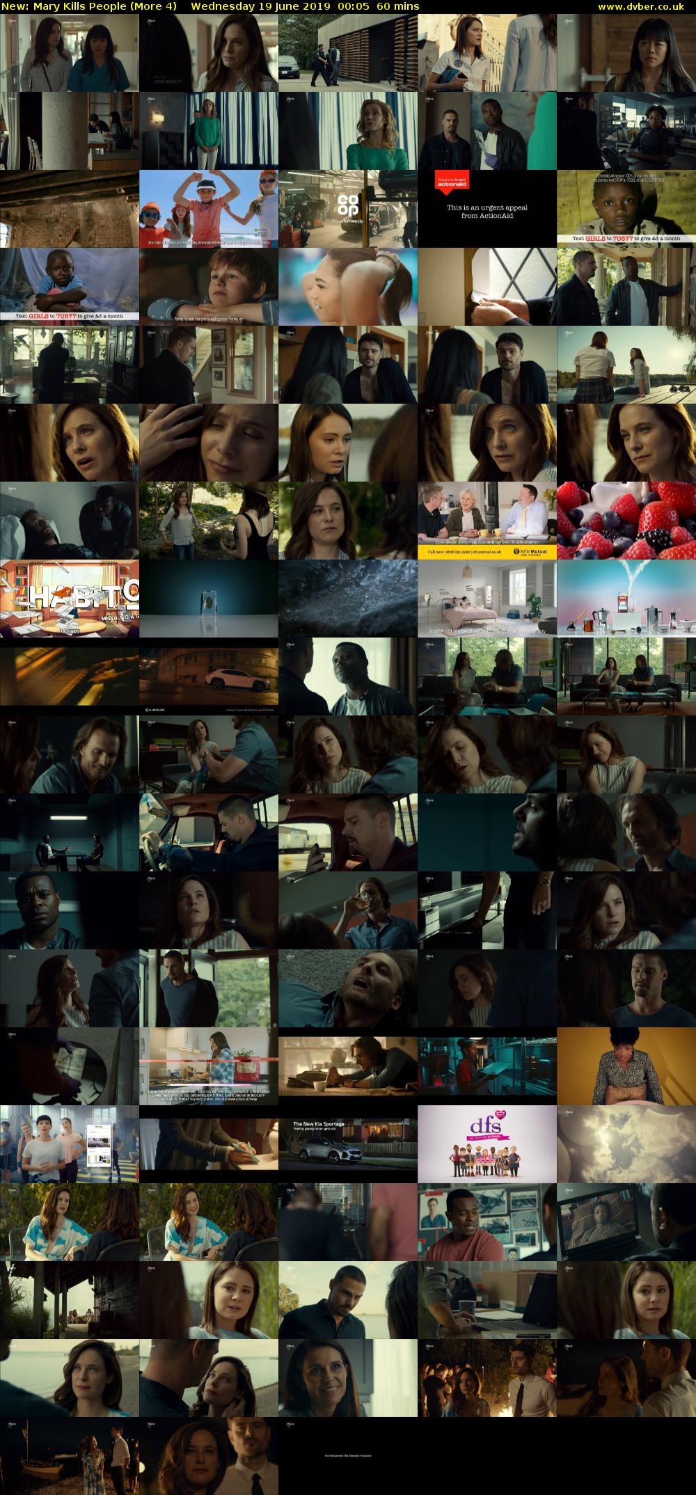Mary Kills People (More 4) Wednesday 19 June 2019 00:05 - 01:05
