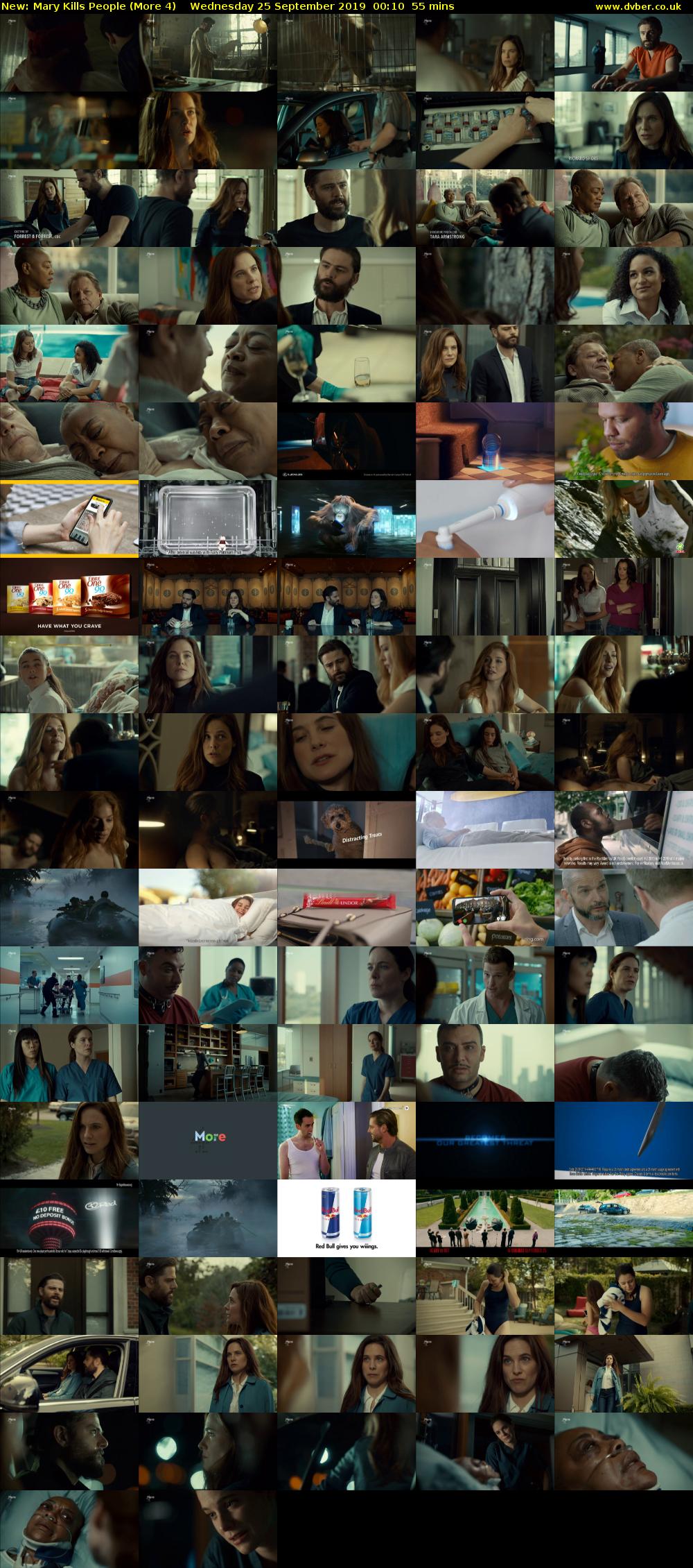 Mary Kills People (More 4) Wednesday 25 September 2019 00:10 - 01:05