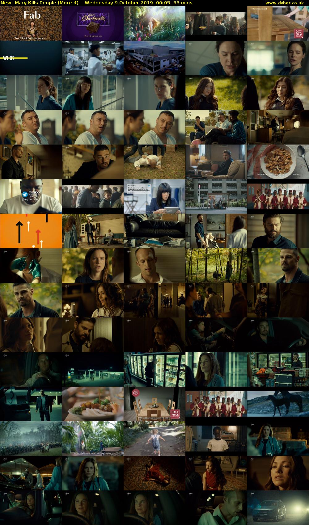 Mary Kills People (More 4) Wednesday 9 October 2019 00:05 - 01:00