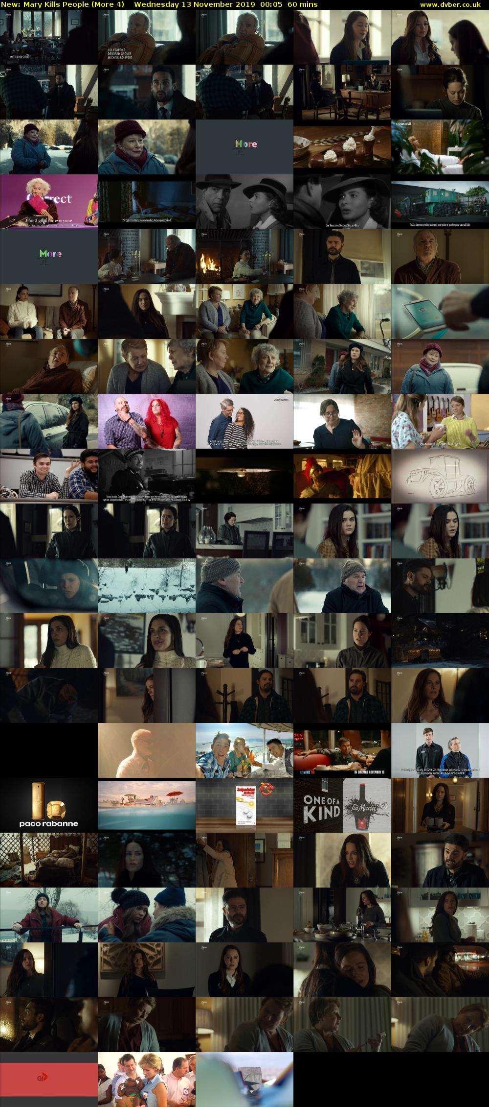 Mary Kills People (More 4) Wednesday 13 November 2019 00:05 - 01:05