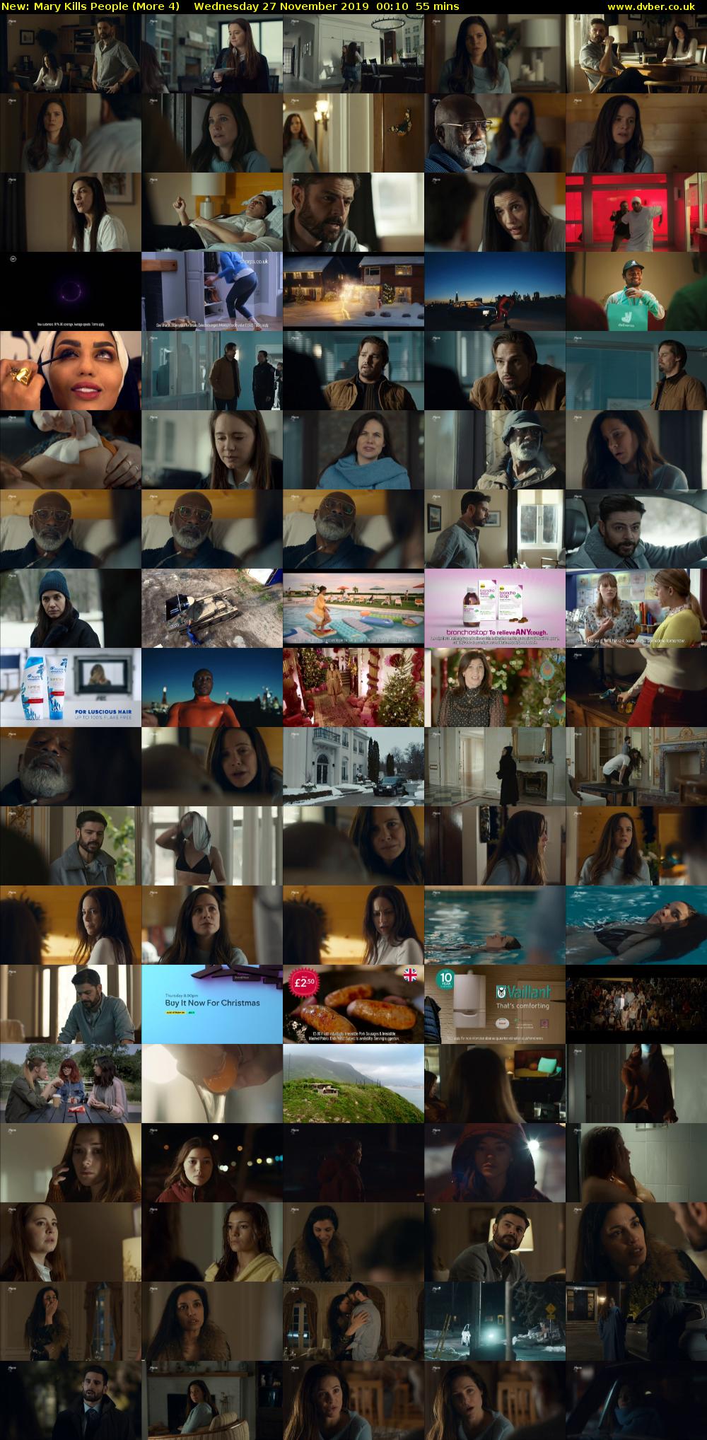 Mary Kills People (More 4) Wednesday 27 November 2019 00:10 - 01:05