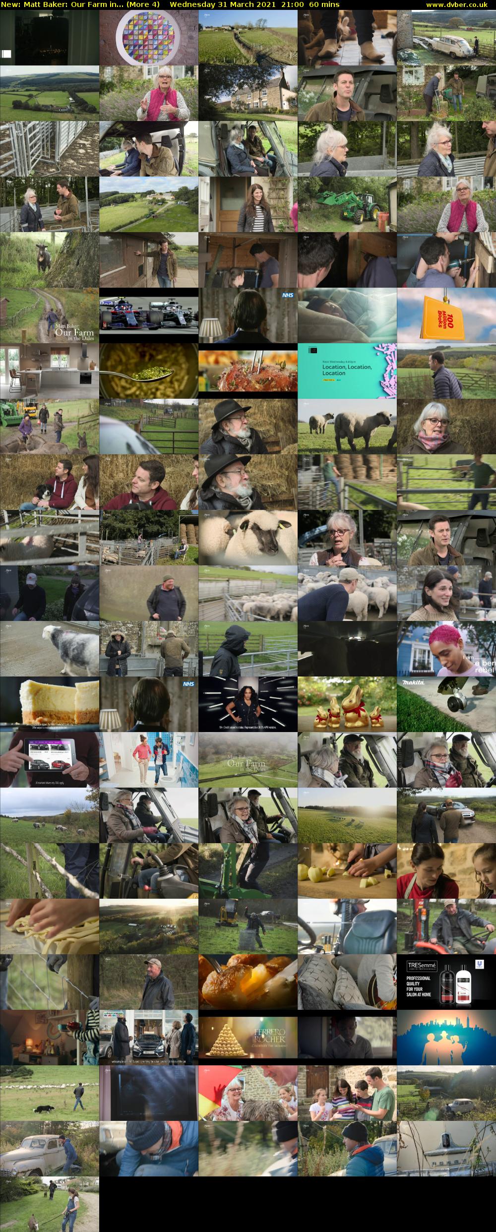 Matt Baker: Our Farm in... (More 4) Wednesday 31 March 2021 21:00 - 22:00