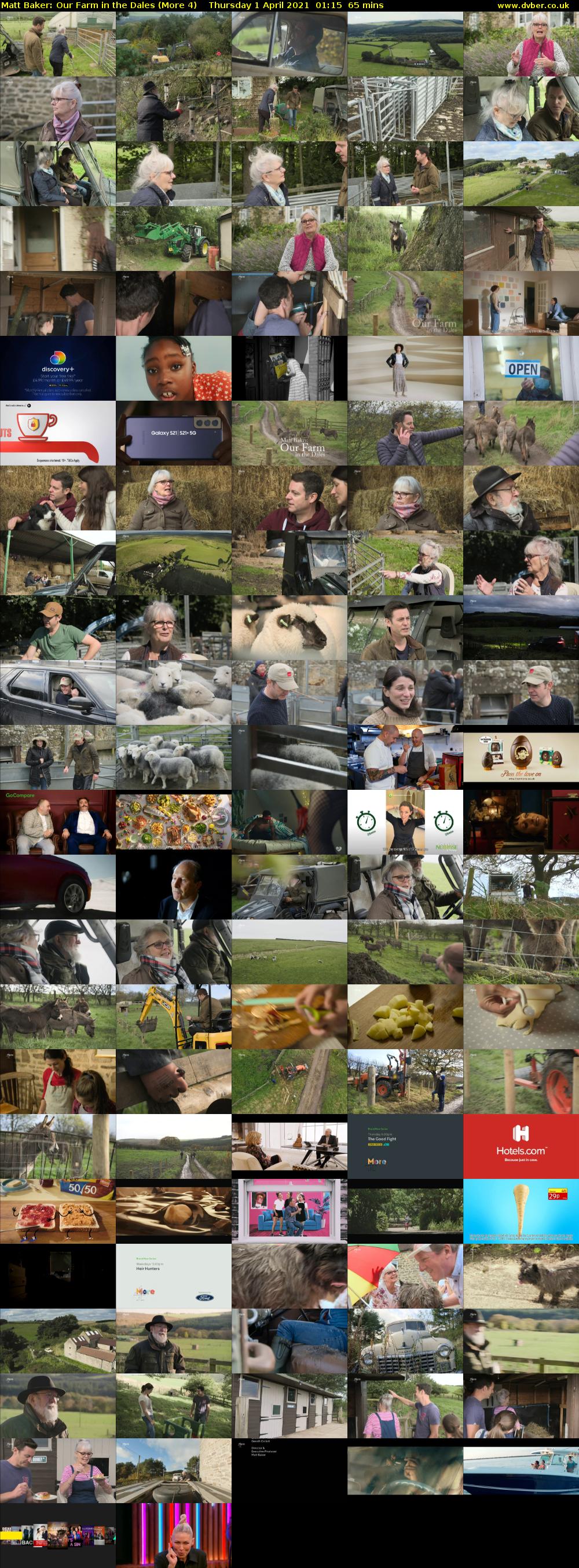 Matt Baker: Our Farm in the Dales (More 4) Thursday 1 April 2021 01:15 - 02:20