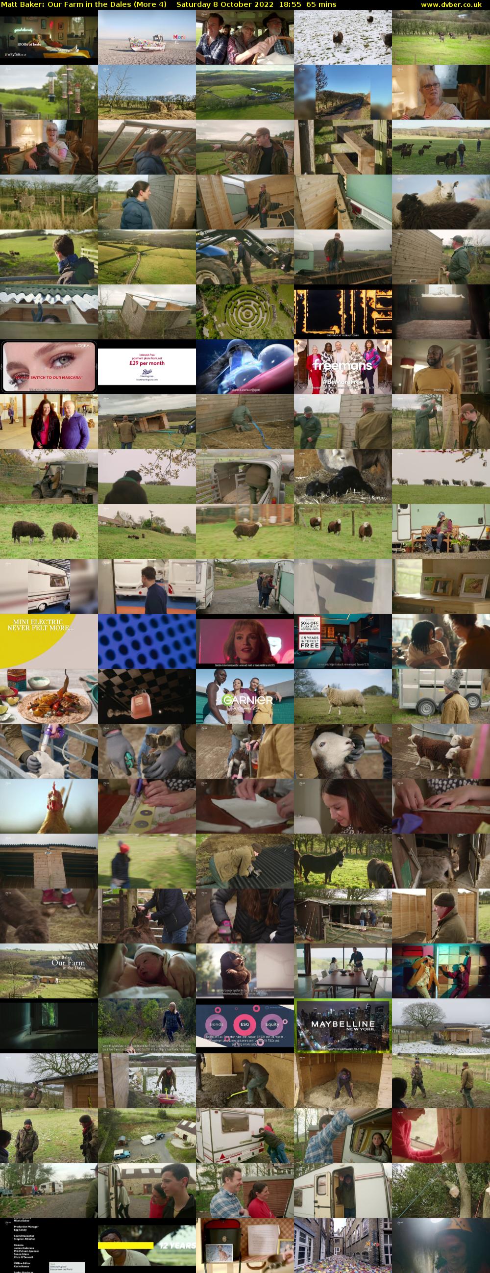 Matt Baker: Our Farm in the Dales (More 4) Saturday 8 October 2022 18:55 - 20:00