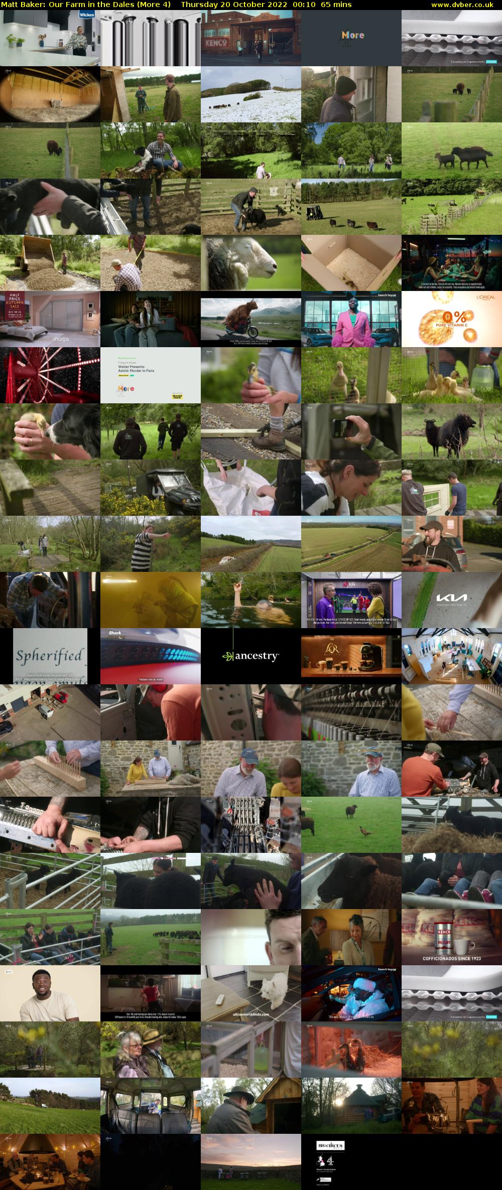 Matt Baker: Our Farm in the Dales (More 4) Thursday 20 October 2022 00:10 - 01:15