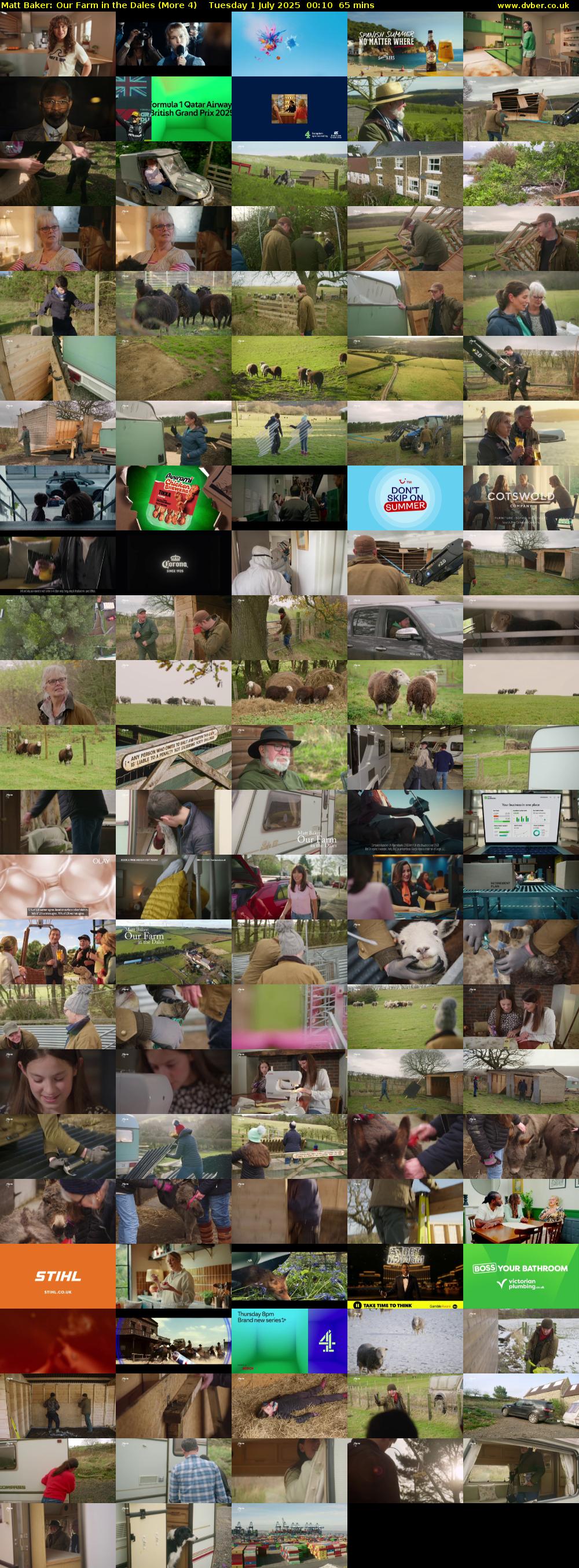 Matt Baker: Our Farm in the Dales (More 4) Tuesday 1 July 2025 00:10 - 01:15