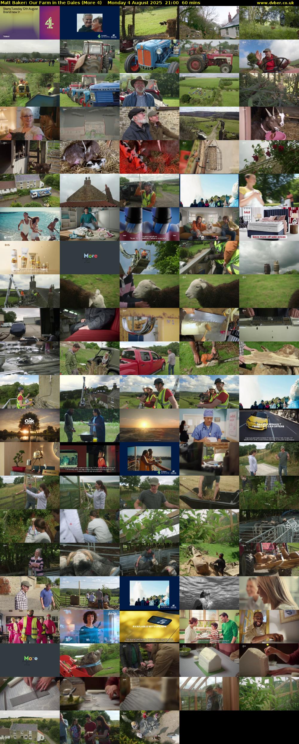 Matt Baker: Our Farm in the Dales (More 4) Monday 4 August 2025 21:00 - 22:00