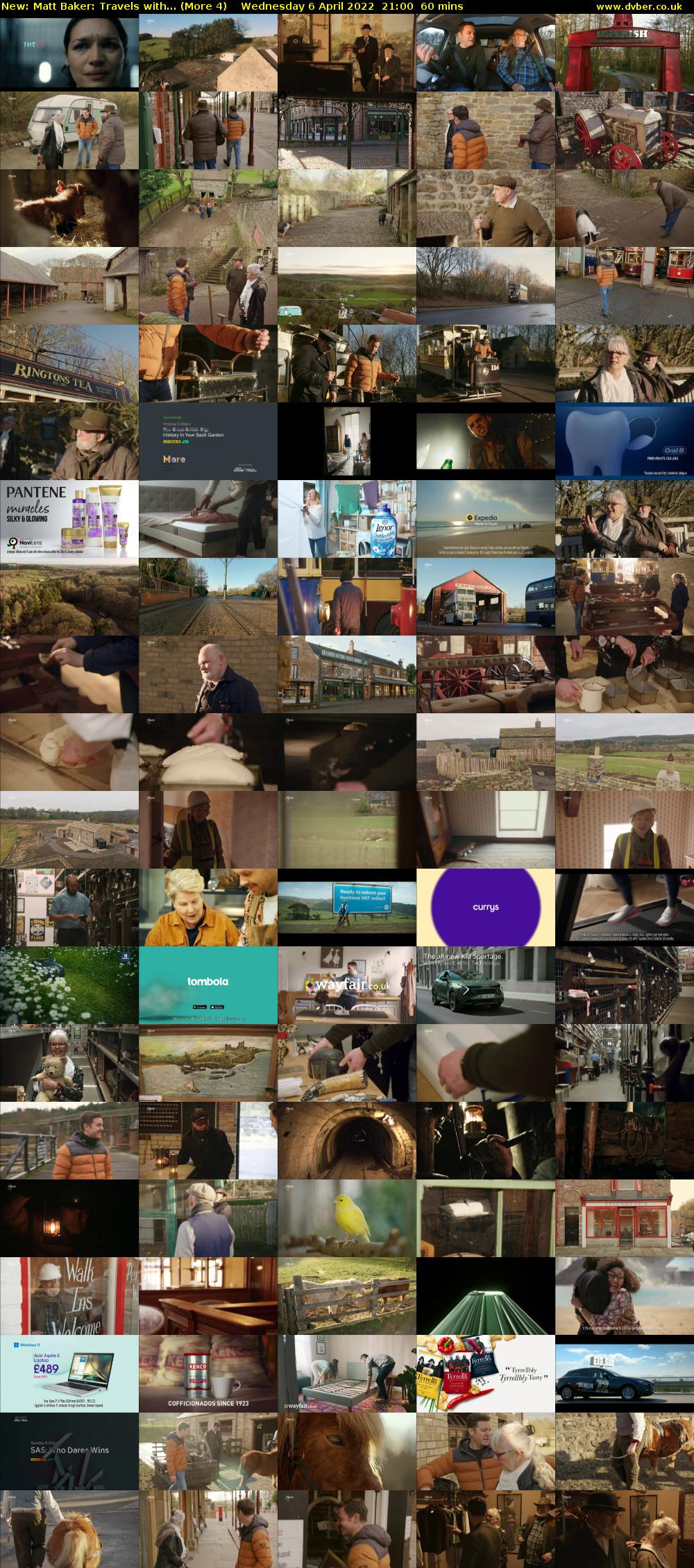 Matt Baker: Travels with... (More 4) Wednesday 6 April 2022 21:00 - 22:00