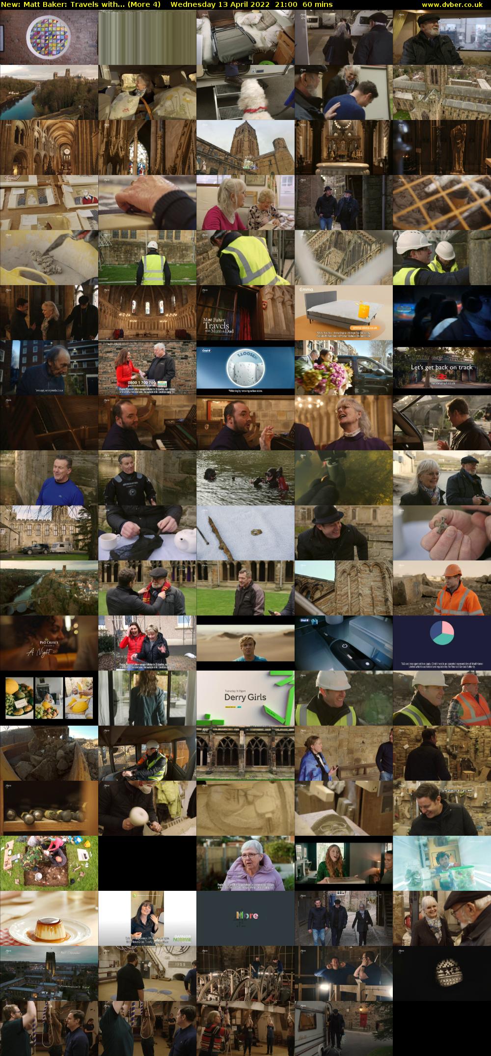 Matt Baker: Travels with... (More 4) Wednesday 13 April 2022 21:00 - 22:00